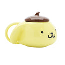 Taza de cerámica esculpida Pom Pom Purin