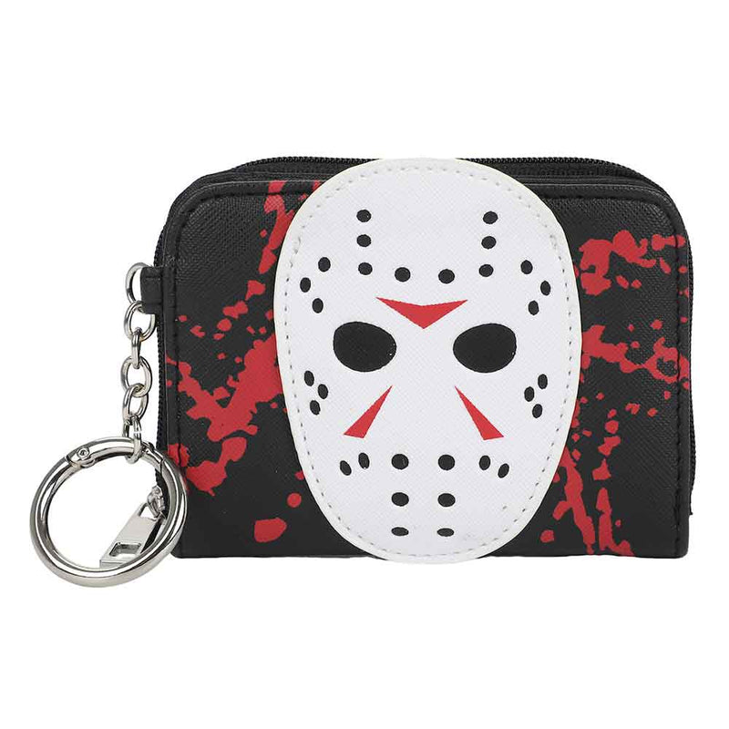 Load image into Gallery viewer, Friday The 13th Jason Mini Zip Around Wallet
