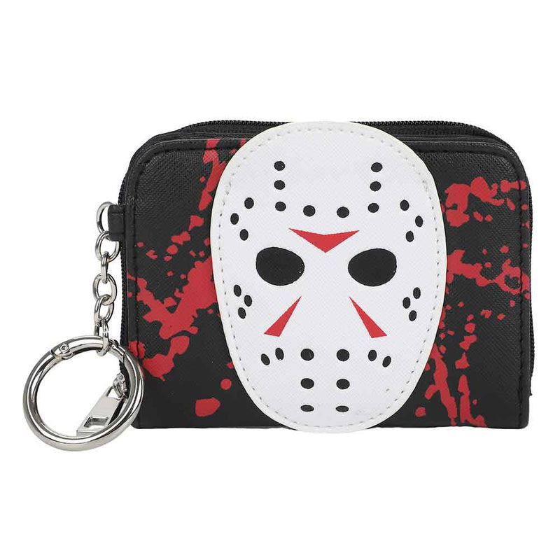 Friday The 13th Jason Mini Zip Around Wallet