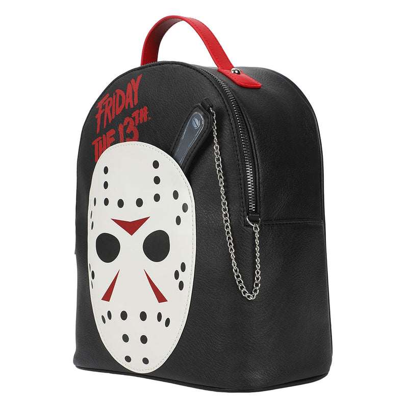 Cargue la imagen en el visor de la galería, Friday the 13th - Jason Mask Knife Coin Purse &amp; Mini Backpack
