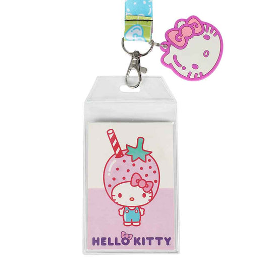 Hello Kitty - Boba Tea Lanyard