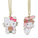 Hello Kitty & My Melody - Bestie Charm Necklace