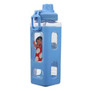 Disney Lilo & Stitch - Square Silicone Sleeve Water Bottle