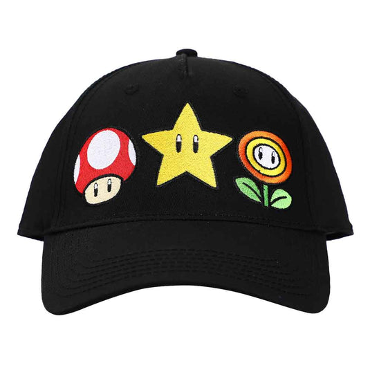 Casquette Brodée Super Mario - Icônes