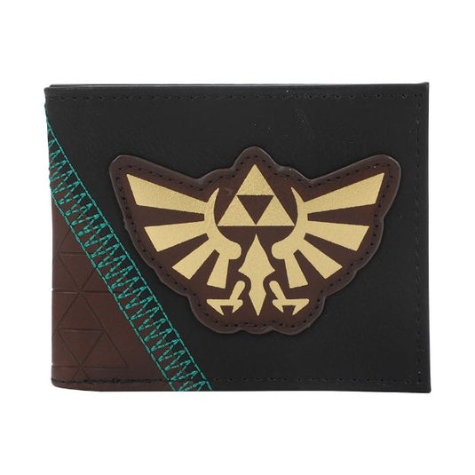 La Légende de Zelda - Portefeuille à deux volets pour hommes Hyrule Crest