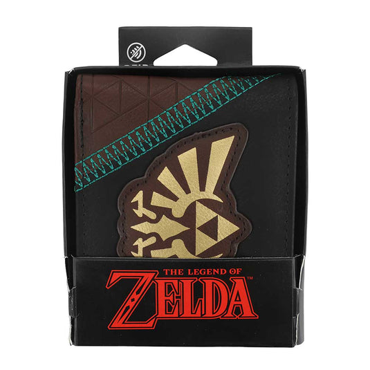 La Légende de Zelda - Portefeuille à deux volets pour hommes Hyrule Crest