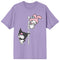 Kuromi & My Melody Purple Unisex T-shirt