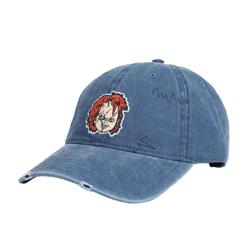 Chargez l&#39;image dans la visionneuse de la galerie, Chucky - Embroidered &amp; Distressed Hat
