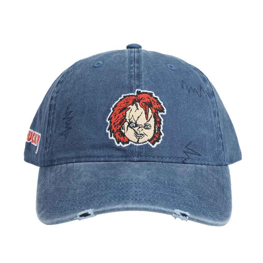 Chucky - Embroidered & Distressed Hat