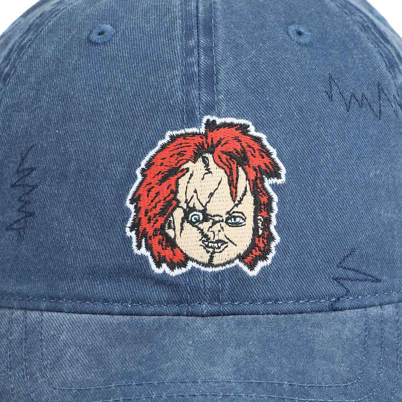 Chargez l&#39;image dans la visionneuse de la galerie, Chucky - Embroidered &amp; Distressed Hat
