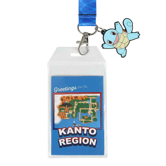 Pokemon - Squirtle Kanto Region Lanyard