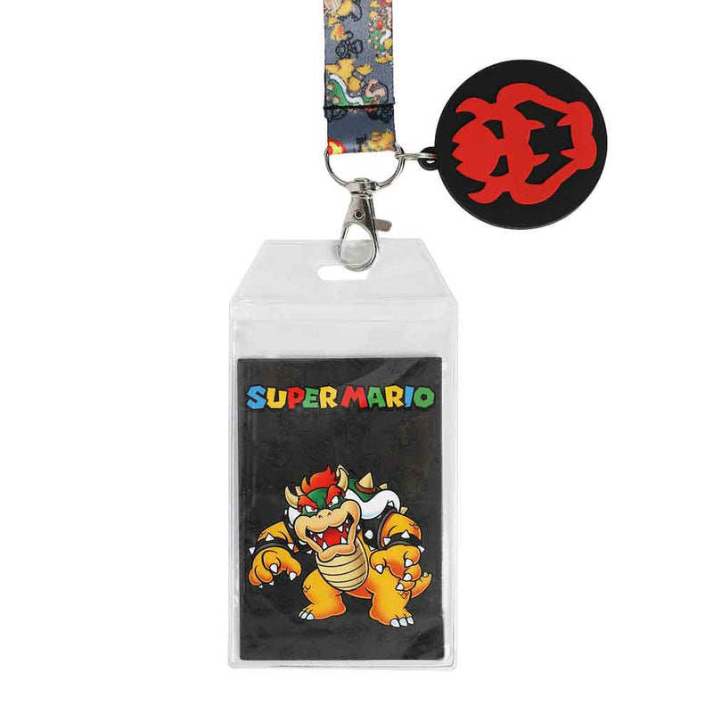 Nintendo - Super Mario Bowser AOP Lanyard