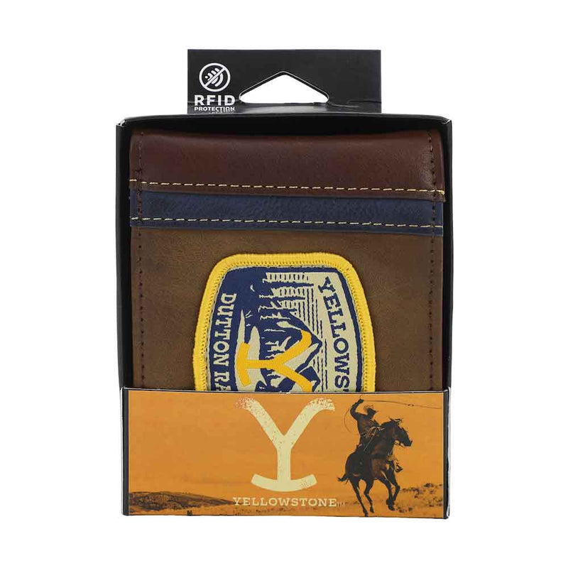 Chargez l&#39;image dans la visionneuse de la galerie, Yellowstone Dutton - Ranch Patch Bi-fold Wallet
