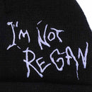 The Exorcist - I'm Not Regan Distressed Sublimated Patch Cuff Beanie