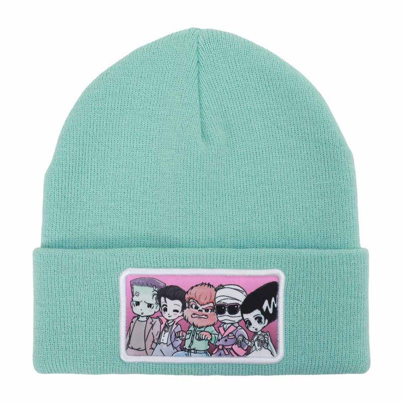 Load image into Gallery viewer, Universal Monsters - Chibi Sublimated Patch Cuff Beanie
