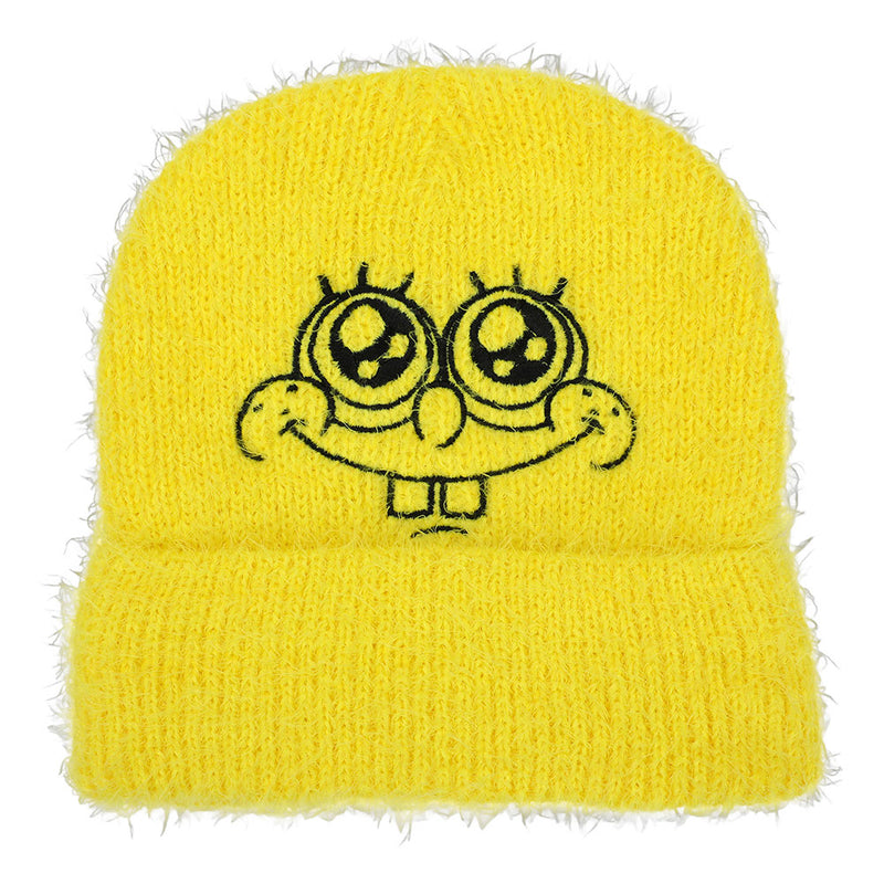 Load image into Gallery viewer, Spongebob - Squarepants Soft Fuzzy Cuff Beanie
