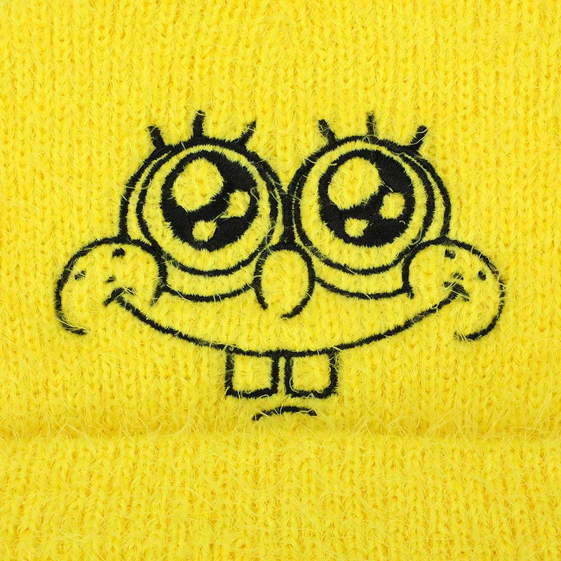 Load image into Gallery viewer, Spongebob - Squarepants Soft Fuzzy Cuff Beanie
