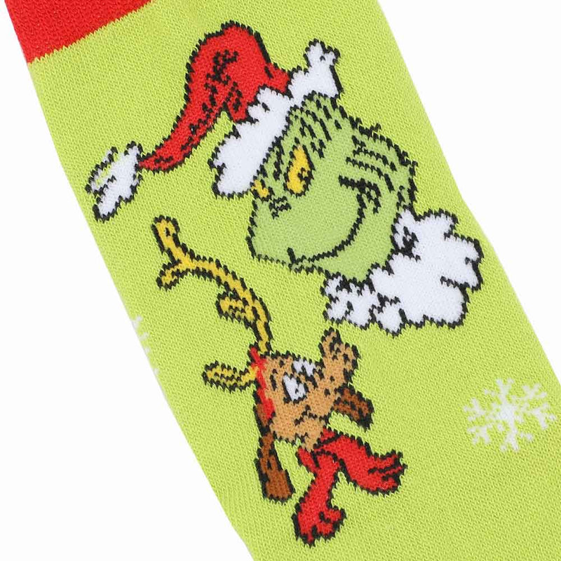 Load image into Gallery viewer, Dr. Seuss How the Grinch Stole Christmas 3 Pair Youth Crew Box Set
