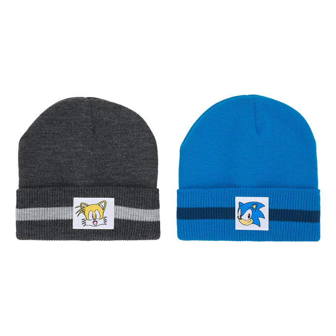 Sonic the Hedgehog - Youth 2 Pack Cuff Beanies