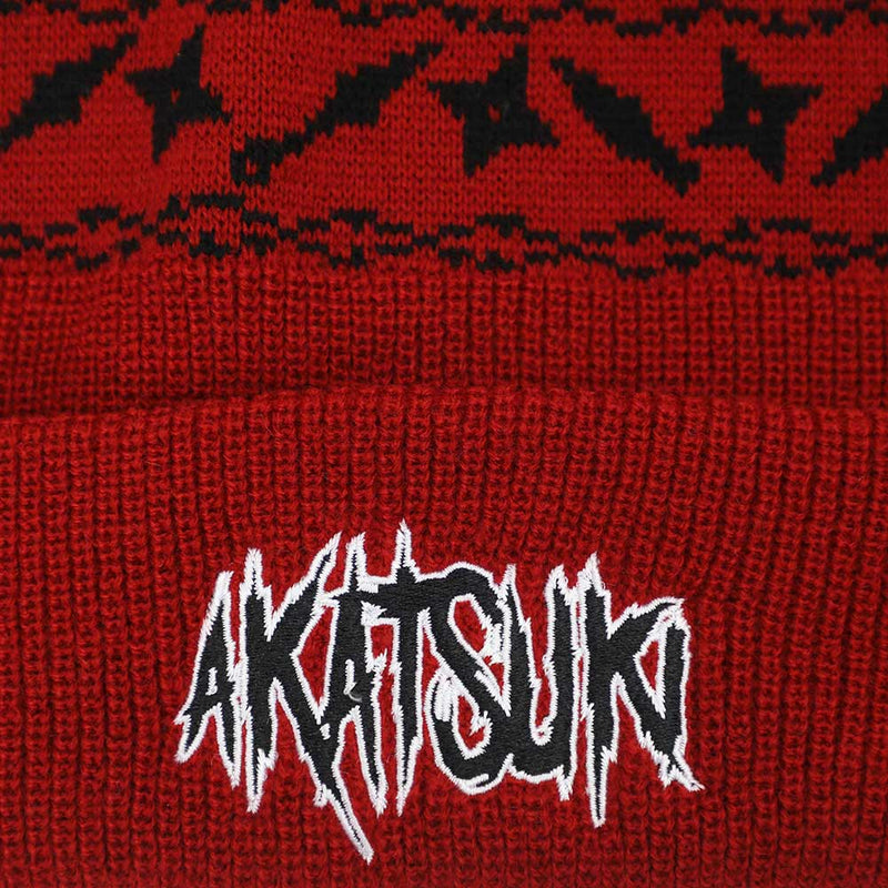 Cargue la imagen en el visor de la galería, Naruto: Shippuden - Akatsuki Embroidered Cuff Beanies
