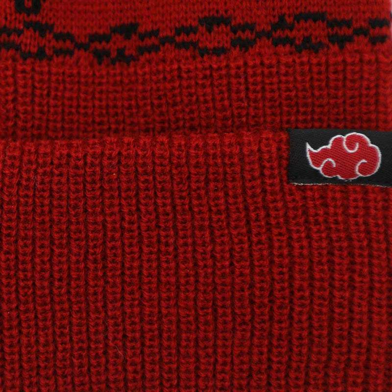 Naruto: Shippuden - Akatsuki Embroidered Cuff Beanies