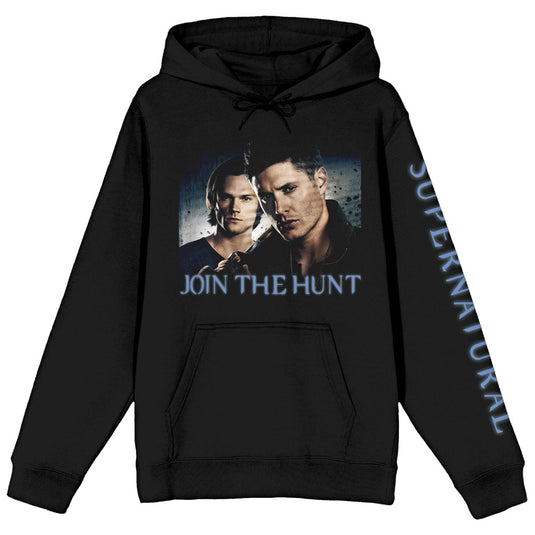 Supernatural - Join the Hunt Adult Black Graphic Unisex Hoodie