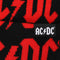 AC/DC AOP Jacquard Tall Cuff Beanie