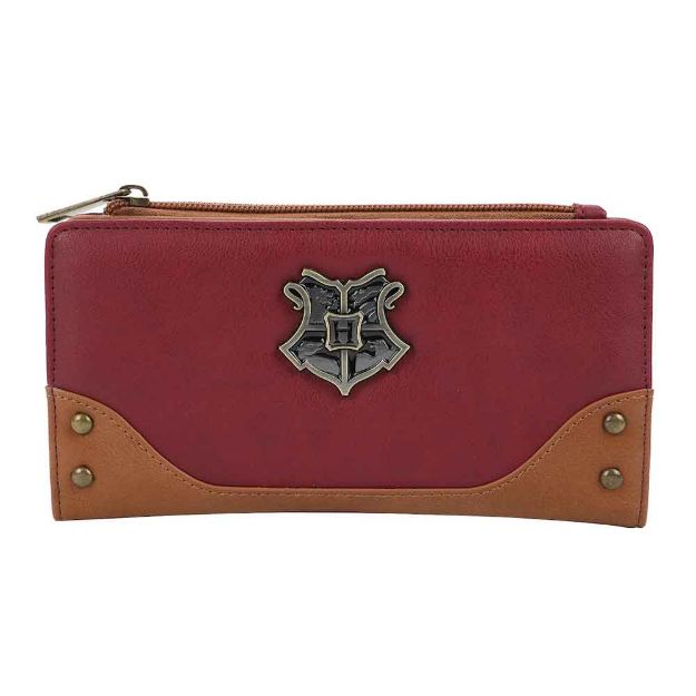 Chargez l&#39;image dans la visionneuse de la galerie, Harry Potter - Hogwarts Badge Bi-fold Wallet
