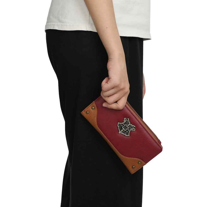 Chargez l&#39;image dans la visionneuse de la galerie, Harry Potter - Hogwarts Badge Bi-fold Wallet
