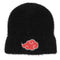 Naruto: Shippuden - Akatsuki Fuzzy Women's Crew Sock & Cuff Beanie Combo