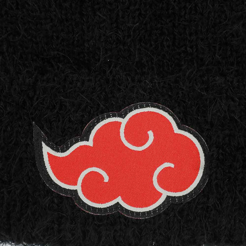 Cargue la imagen en el visor de la galería, Naruto: Shippuden - Akatsuki Fuzzy Women&#39;s Crew Sock &amp; Cuff Beanie Combo
