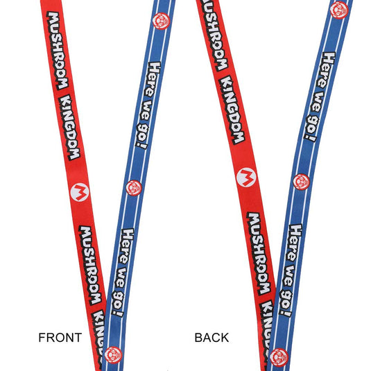 Nintendo - Super Mario Mushroom Kingdom Lanyard