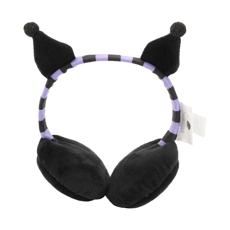 Load image into Gallery viewer, Sanrio - Kuromi Foldable Cosplay Earmuff
