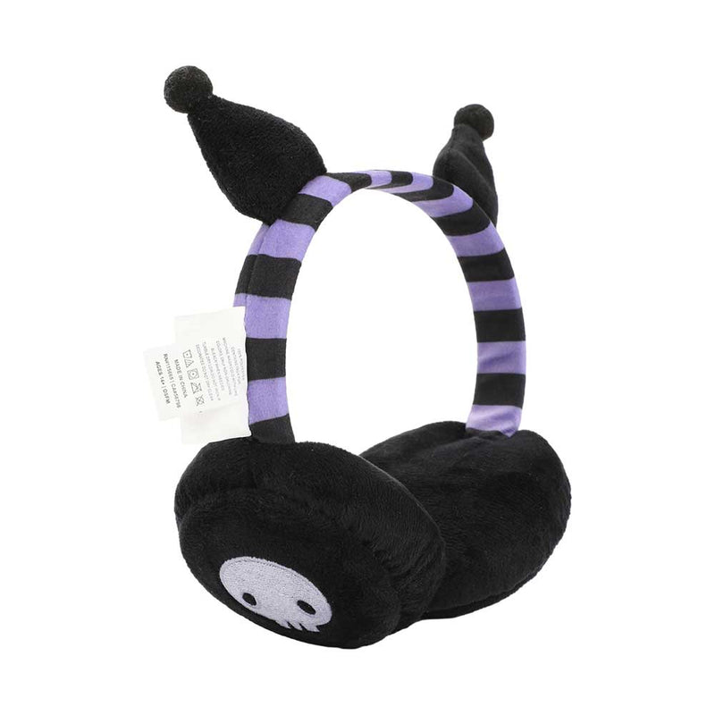 Load image into Gallery viewer, Sanrio - Kuromi Foldable Cosplay Earmuff
