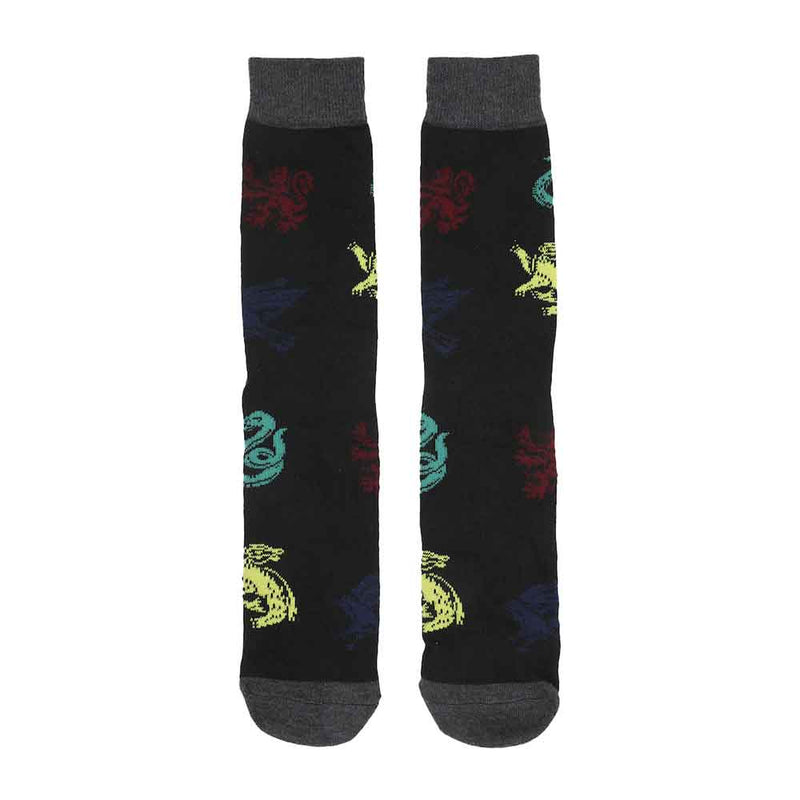 Chargez l&#39;image dans la visionneuse de la galerie, Harry Potter Hogwarts 6 Pair Crew Socks with Tin Tote
