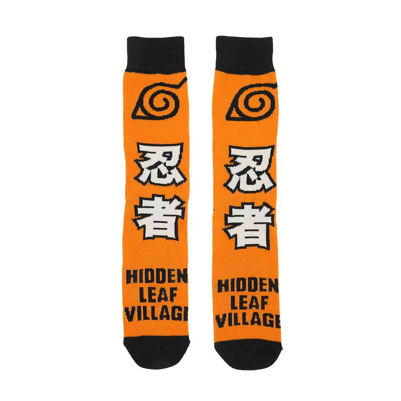 Naruto Shippuden 6 Pair Crew Socks with Tin Tote