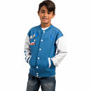 Sonic the Hedgehog Blue and White Youth Bomber Jacket