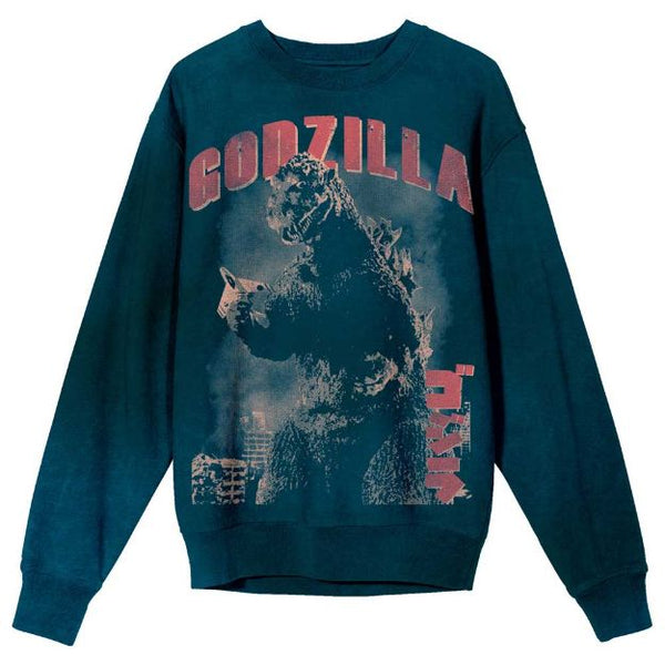 Godzilla Vintage Washed Unisex Sweatshirt