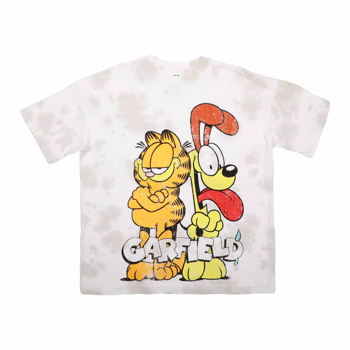 Garfield & Odie - Oversized Print Unisex T-Shirt