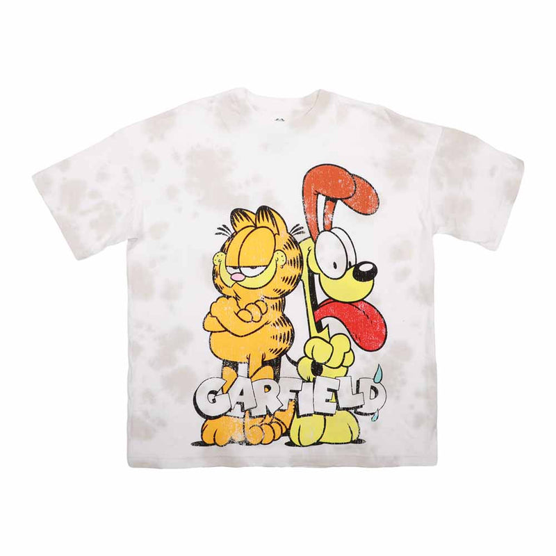 Chargez l&#39;image dans la visionneuse de la galerie, Garfield &amp; Odie - Oversized Print Unisex T-Shirt
