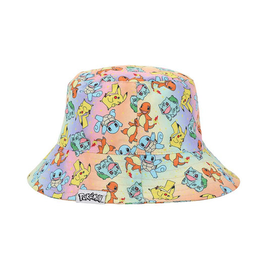 Pokemon - Characters AOP Youth Bucket Hat