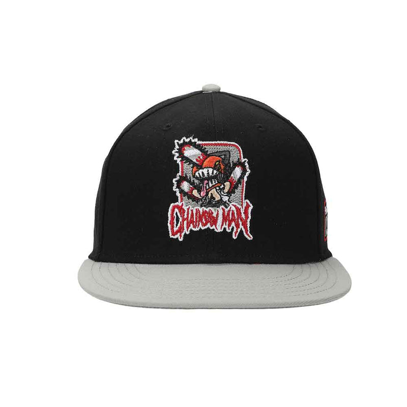 Cargue la imagen en el visor de la galería, Chainsaw Man CSM Flat Bill Snapback Hat
