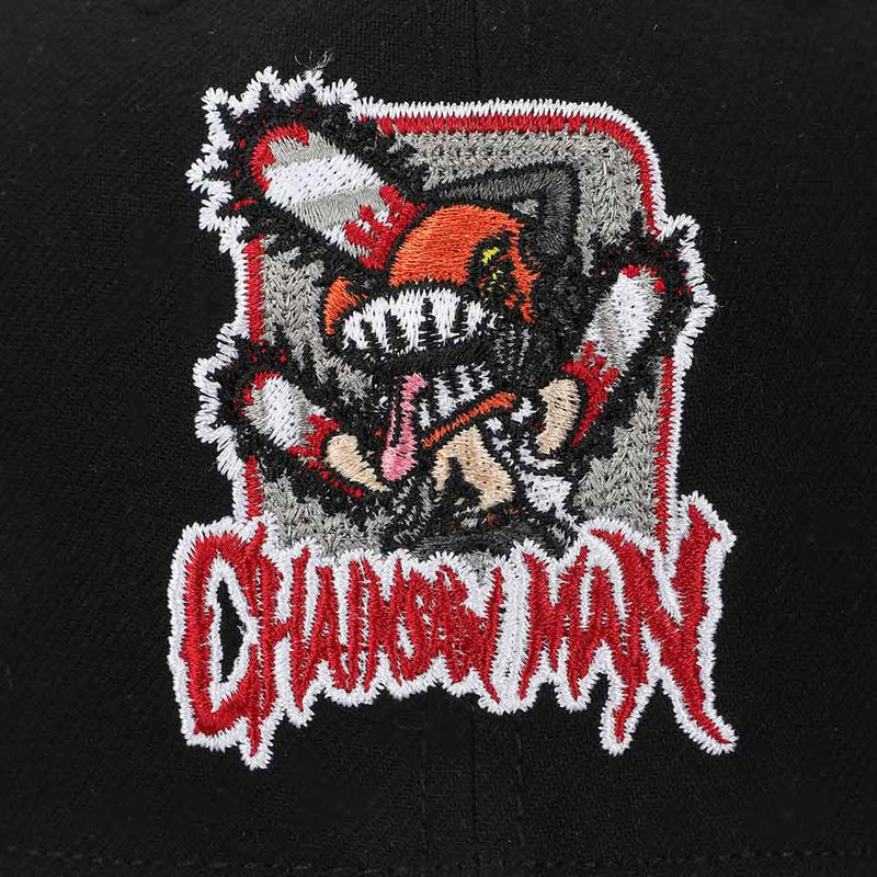 Cargue la imagen en el visor de la galería, Chainsaw Man CSM Flat Bill Snapback Hat
