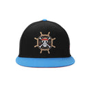 One Piece Straw Hat Pirates Flat Bill Snapback Hat