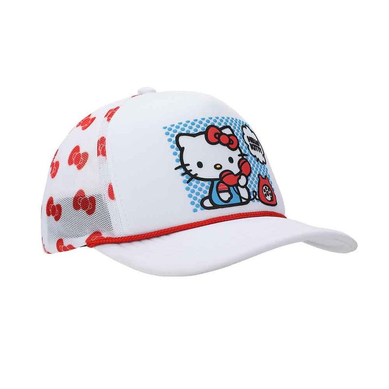 Cargue la imagen en el visor de la galería, Sanrio - Hello Kitty Printed Mesh Trucker Hat
