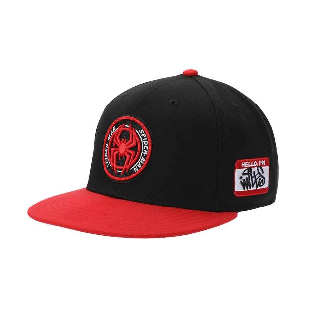 Load image into Gallery viewer, Marvel Comics: Spider-Man - Miles Morales Flat bill Snapback Hat
