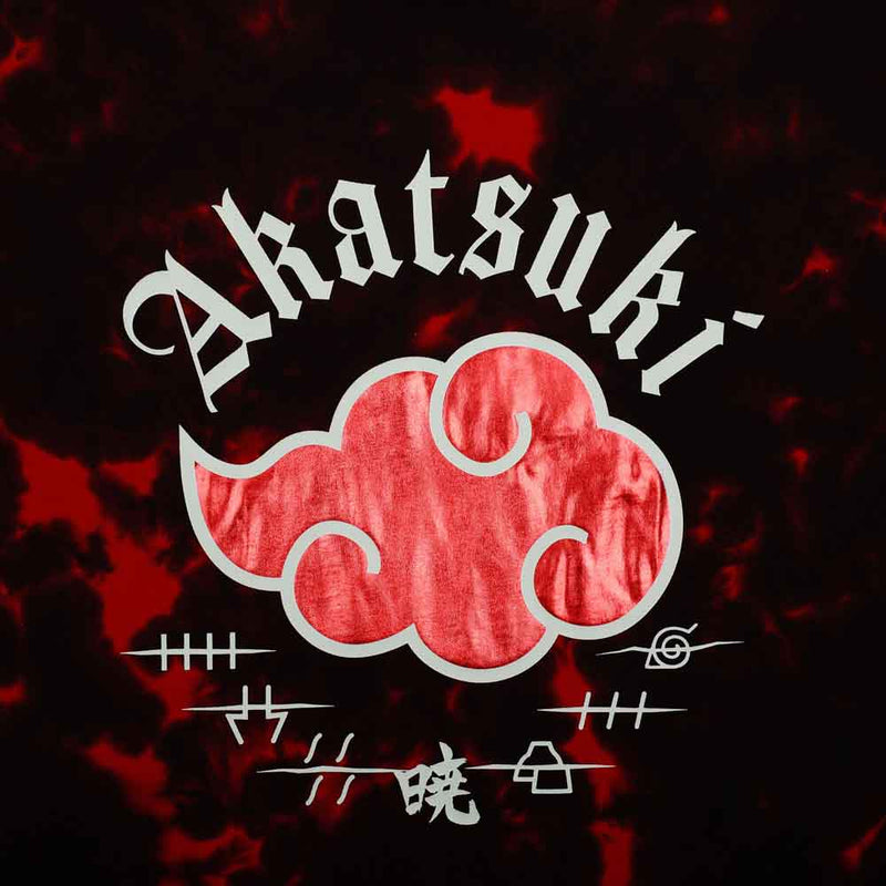 Naruto Akatsuki Oversized Foil Print T-Shirt