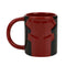 Marvel Deadpool Chest & Logo 16 oz. Sculpted Ceramic Mug