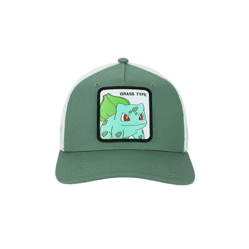 Load image into Gallery viewer, Pokemon - Bulbasaur Grass Type Contrast Trucker Hat
