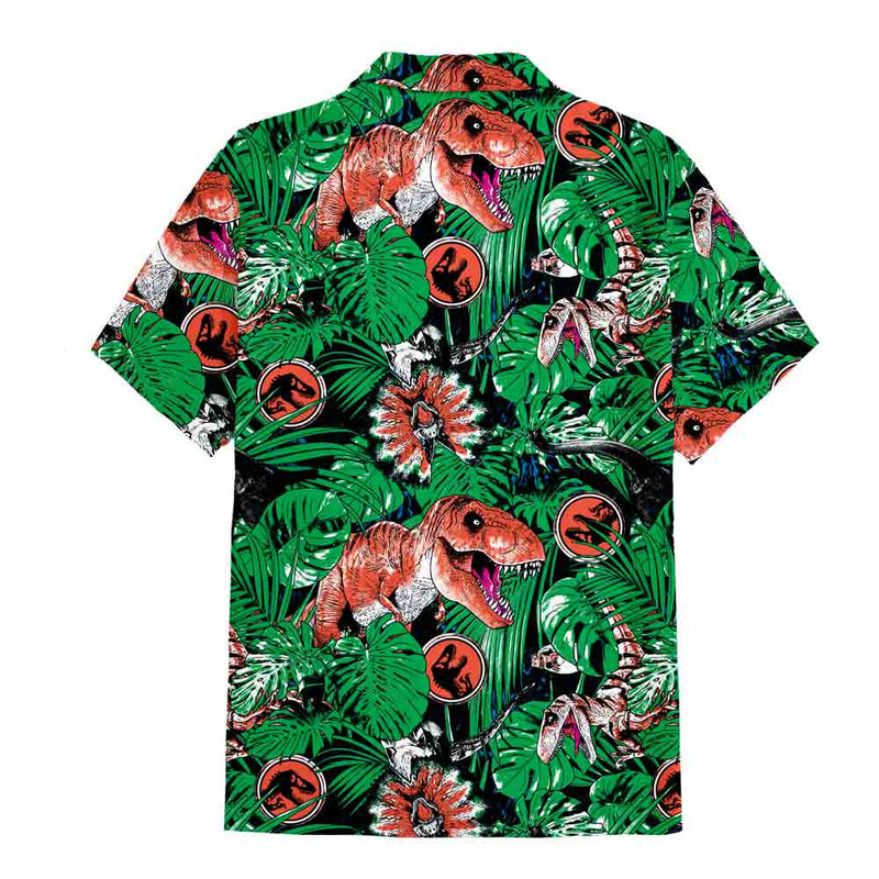 Chargez l&#39;image dans la visionneuse de la galerie, Jurassic Park - Woven Button Up Shirt
